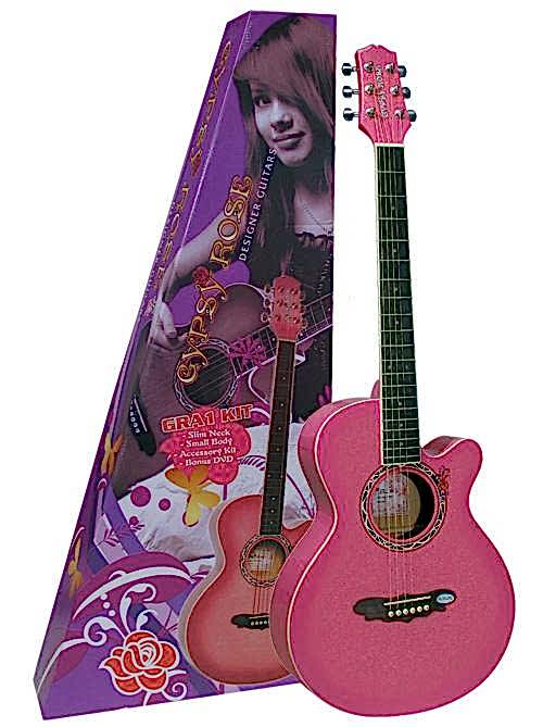 AKUSTİK GİTAR GYPSY ROSE SET (GIGBAG, STRAP, STICK - GRA1KCPK