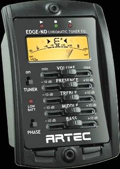 4 BAND EQUALİZER-LCD KROMATİK TUNER - EDGE-ND
