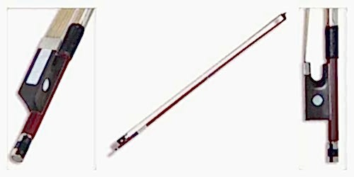 (3/4) KEMAN YAYI, SEKİZGEN KESİT, GÜMÜŞ TEL SARIM - VBW10034