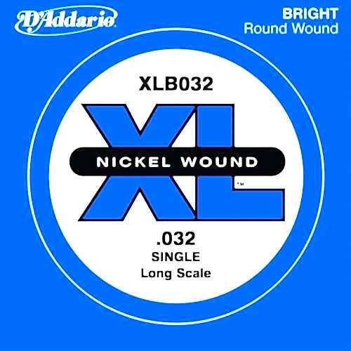 BAS GİTAR TEK TEL, (DO), XL NICKEL WOUND, 0.032 GA - XLB032