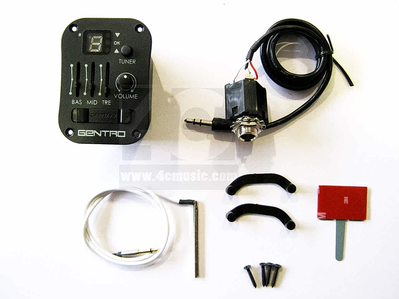 3 BAND EQUALİZER+TUNER+SAZ İÇİN EŞİKALTI :GENTRO K - S3T