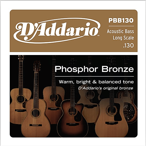 AKUSTİK BAS GİTAR TEK TELİ, PHOSPHOR BRONZE, LONG - PBB130