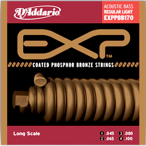 AKUSTİK BAS GİTAR TEL SETİ, 45-100, COATED PHOSPHO - EXPPBB170